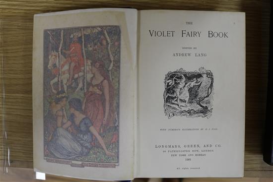 Lang, Andrew - A collection of twenty one pictorial cloth bound novels: